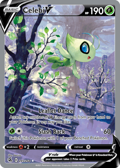 Celebi V from Fusion Strike #245