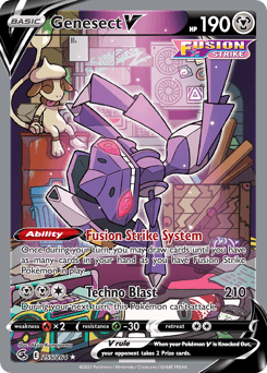 Genesect V from Fusion Strike #255