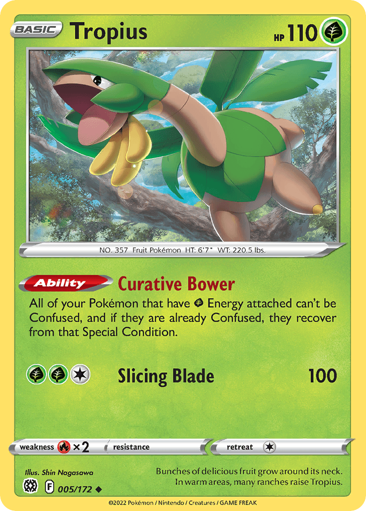 Tropius from Brilliant Stars