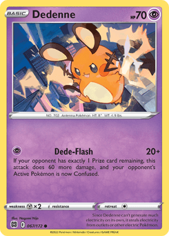 Dedenne from Brilliant Stars #67