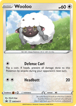 Wooloo from SWSH Black Star Promos #SWSH011