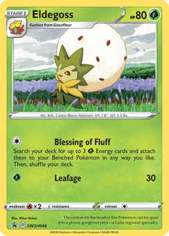 Eldegoss from SWSH Black Star Promos #SWSH046