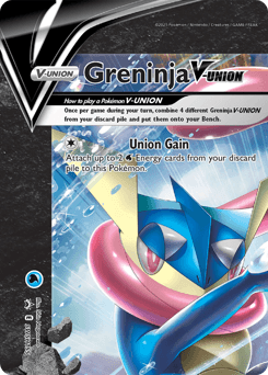 Greninja V-UNION from SWSH Black Star Promos #SWSH155