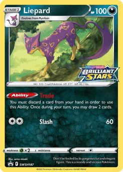 Liepard from SWSH Black Star Promos #SWSH187