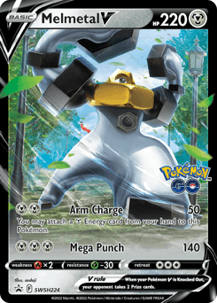 Melmetal V from SWSH Black Star Promos #SWSH224