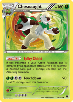 Chesnaught from XY #14