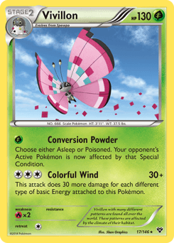 Vivillon from XY #17