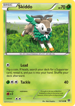 Skiddo from XY #18
