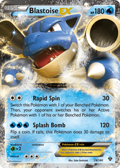 Blastoise-EX from XY #29