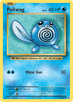 Poliwag from Evolutions #23