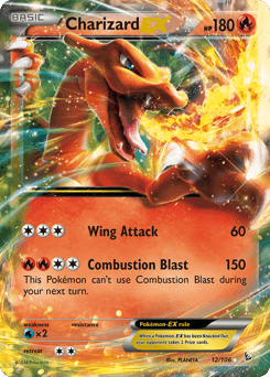 Charizard-EX from Flashfire #12