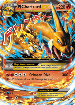 M Charizard-EX from Flashfire #13