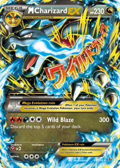 M Charizard-EX from Flashfire #69