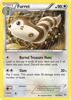 Furret from Flashfire #82