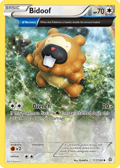 Bidoof from Primal Clash #117