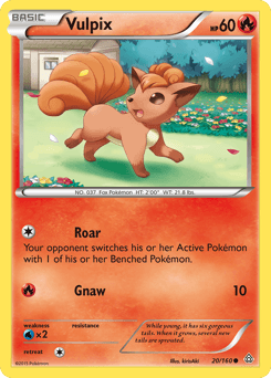 Vulpix from Primal Clash #20