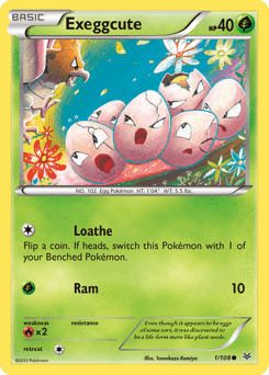 Exeggcute from Roaring Skies
