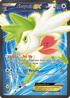 Shaymin-EX from Roaring Skies #106