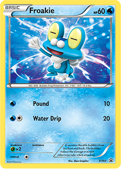 Froakie from XY Black Star Promos