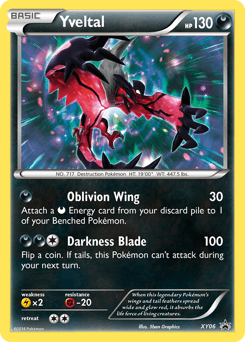 Yveltal from XY Black Star Promos
