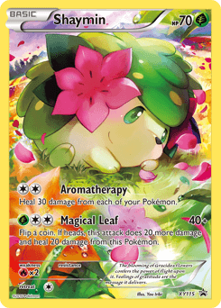Shaymin from XY Black Star Promos #XY115