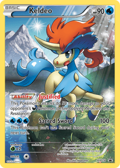 Keldeo from XY Black Star Promos #XY118