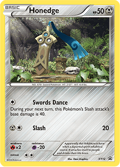 Honedge from XY Black Star Promos #XY12
