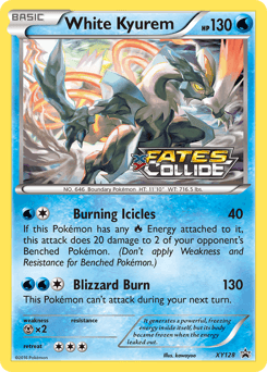 White Kyurem from XY Black Star Promos #XY128