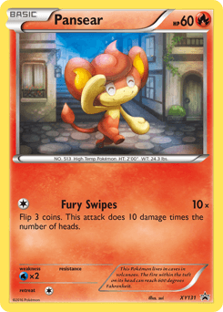Pansear from XY Black Star Promos #XY131