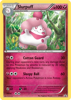 Slurpuff from XY Black Star Promos #XY15
