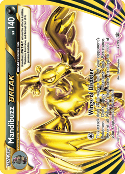 Mandibuzz BREAK from XY Black Star Promos #XY182