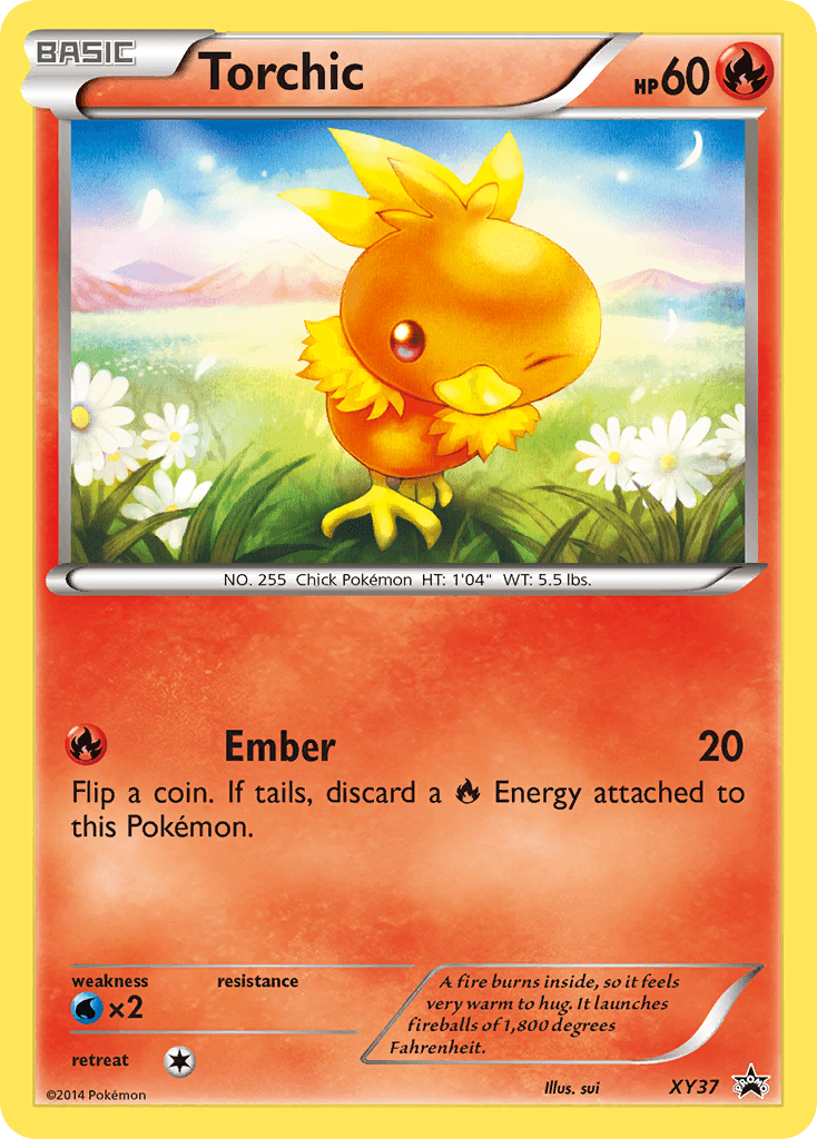 Torchic from XY Black Star Promos