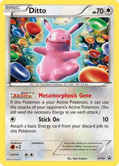 Ditto from XY Black Star Promos #XY40