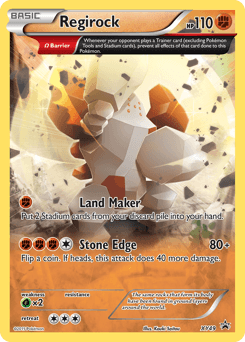 Regirock from XY Black Star Promos #XY49