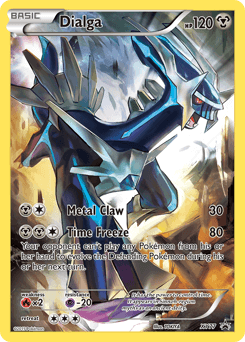 Dialga from XY Black Star Promos #XY77