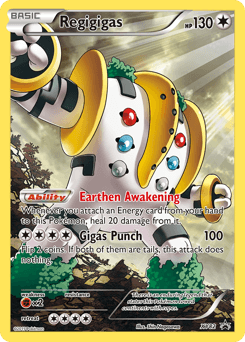 Regigigas from XY Black Star Promos #XY82