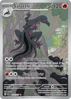 Salazzle from Ascended Heroes #224