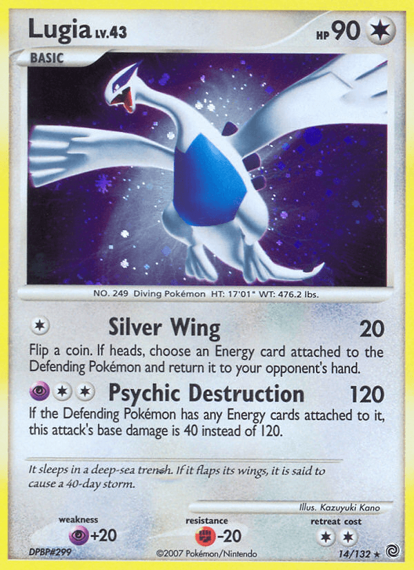 Lugia from Secret Wonders