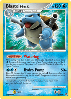 Blastoise from Secret Wonders