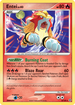 Entei from Secret Wonders
