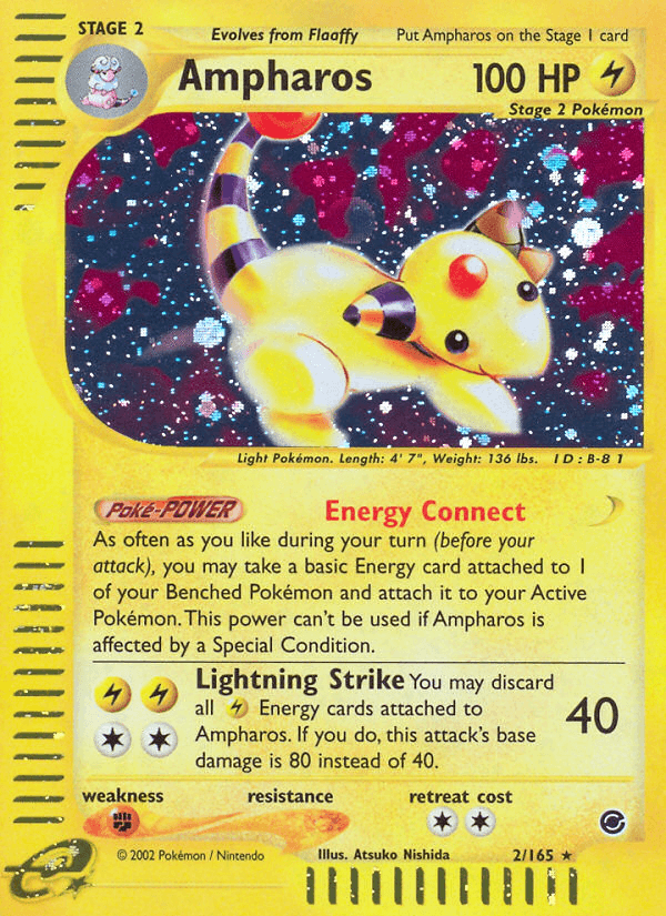 Ampharos from Expedition Base Set