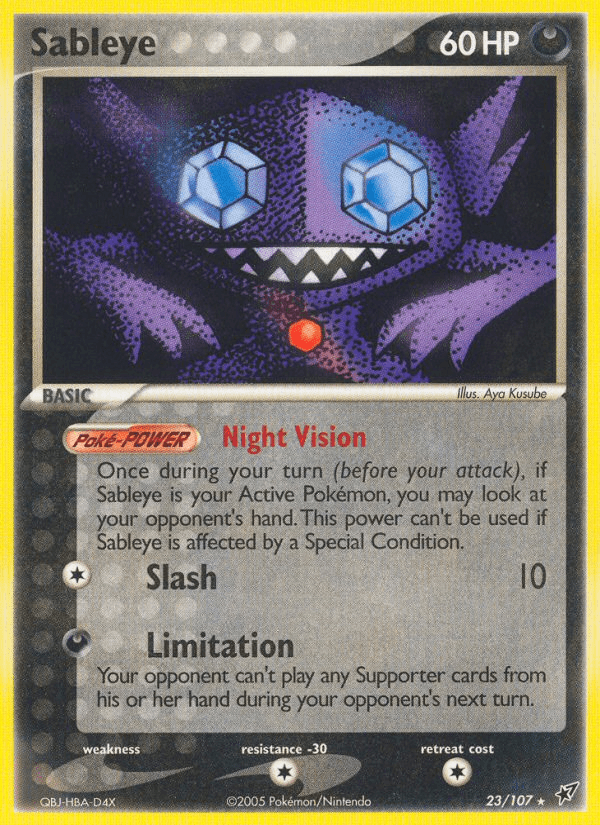 Sableye from Deoxys