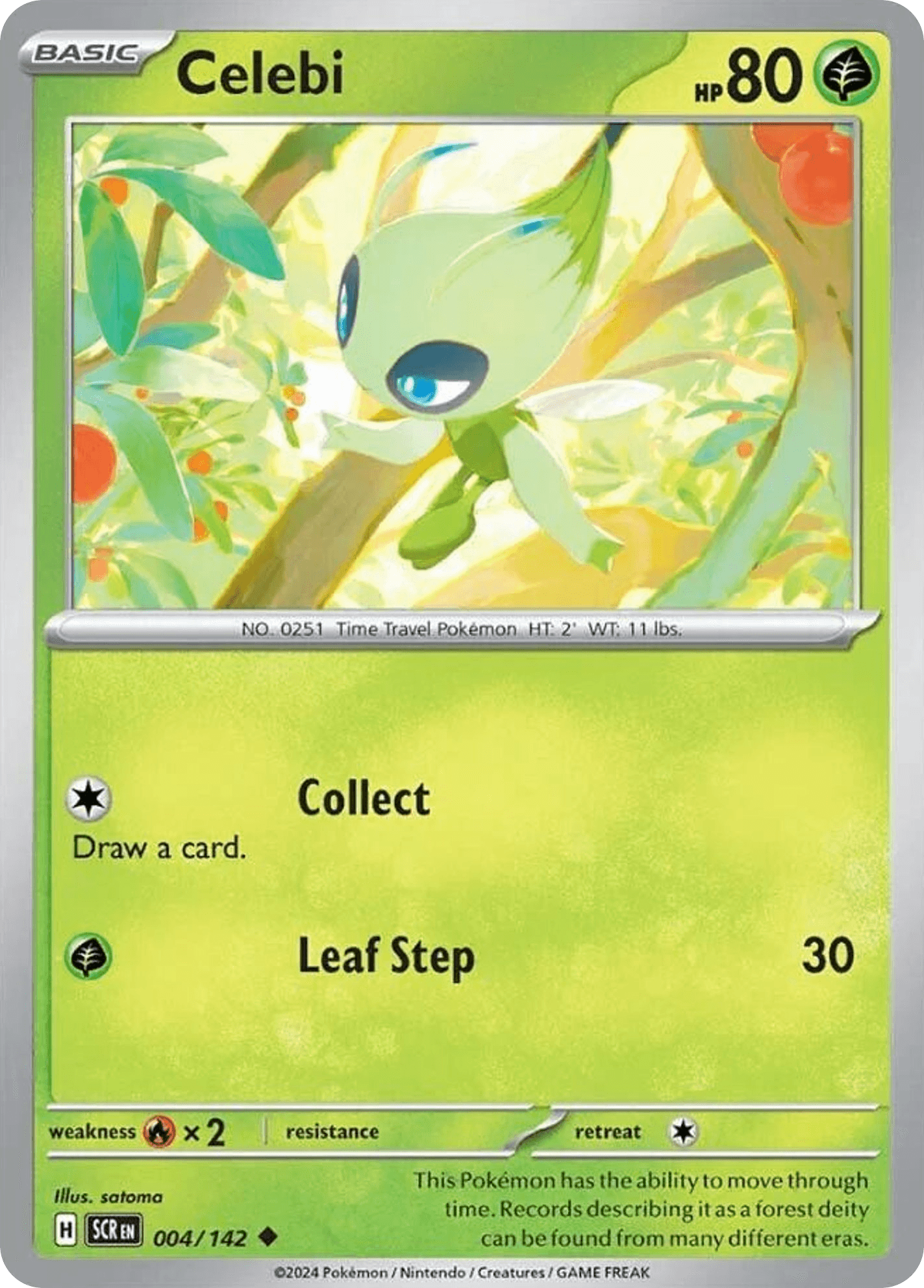 Celebi from Stellar Crown